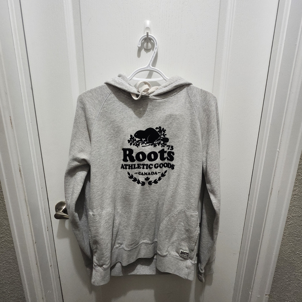 Roots Heather Gray Athletic Hoodie